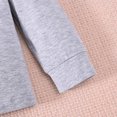 thumbnail image 5 of Gibobby Blusas De Niñas Ropa de sudadera con capucha y cuello de manga larga con estampado de letras de primavera para niñas pequeñas y bebés （Gris， 5-6 Años), 5 of 5