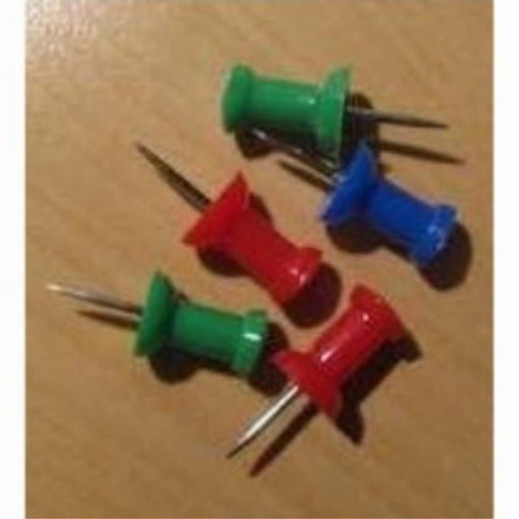 Clipper Push Pin Assorted Pack of 20 20371