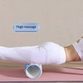 thumbnail image 5 of Lolynie Hollow Core Foam Roller, Firm Deep Tissue Massage Roller, Foam Roller For Beginners&Relaxation Tool For Thighs Yoga Column Massager, 5 of 8