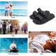 thumbnail image 5 of Diapositivas de burbujas de masaje para mujeres y hombres, sandalias divertidas con correas dobles de burbujas de lichi para adultos, para dormitorio, spa, gimnasio, playa (negro), 5 of 5