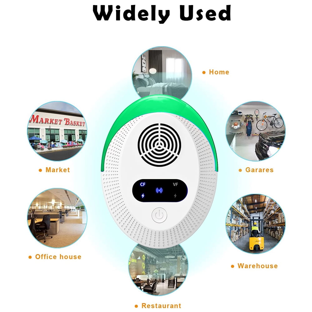 Ultrasonic Pest Repeller 6 Pack, Ultrasonic Pest Repellent, Variable frequency Pest Repeller Plug in Indoor, Pest Control for Insects, Mosquito, Mouse, Bug, Rodents