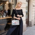 thumbnail image 5 of FORMRS Women Crossbody Purse with Chain Strap Vegan Leather Shoulder Handbag, Colorful Cartoon Graphic, 5 of 7