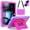 Purple, variant on Dteck Case for iPad 11-inch (A16) 2025 11th Gen/iPad 10th Generation 10.9 inch 2022,Shockproof Silicone + PC Case Kickstand Cover with Shoulder Strap for iPad 11th/10th Gen (2025/2022) ,Purple