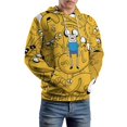 thumbnail image 5 of Adventure Time Unisex Sweatshirts Loose Pullover Sweater Hooded Hoodie 3D Printing Jacket Winter Fall Clothes 2XL, 5 of 7