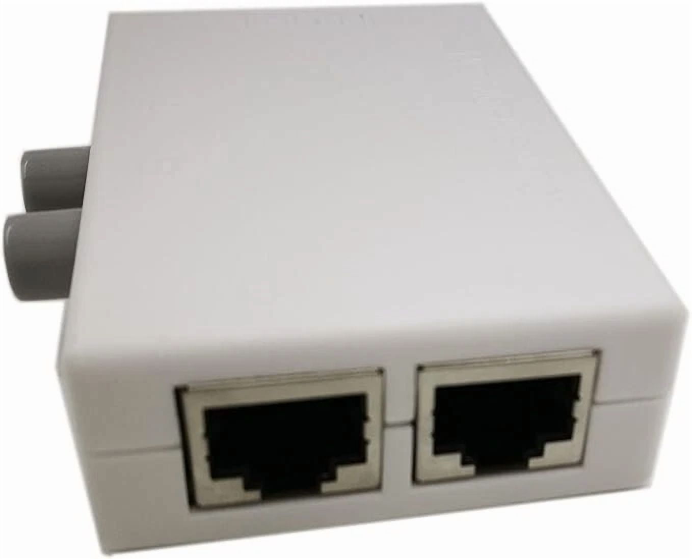 CIRCLE- 2 Ports Network Switch Splitter Selector Hub 2-In 1-Out Or 1-In 2-Out 100M