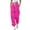 Hot Pink, variant on ManxiVoo Womens High Waisted Wide Leg Joggers with Pockets Comfortable Workout Trousers L Size Beige