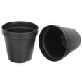 thumbnail image 3 of 2pcs Plastic Flower Pots Household Large Size Round Succulent Planting Pots, 3 of 9