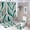 Floral 3, variant on Bathroom Rugs Sets 4 Piece with Shower Curtain, Floral Pattern Printed on Bathroom Decor Sets with Shower Curtains and Rugs, Ideal for Bathroom Apartment RV College Dorm, 72 x 72 inches