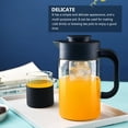thumbnail image 2 of Large Water Jug Glass Water Pitcher Tea Kettle Handle Tea Pot Glass Water Jug, 2 of 9