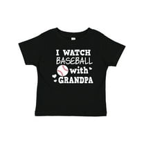 Inktastic I Watch Baseball with My Grandpa Boys or Girls Baby T-Shirt