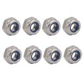 thumbnail image 1 of Unique Bargains 8pcs M6 x 1mm Pitch Metric Thread 304 Stainless Steel Left Hand Lock Nuts, 1 of 5