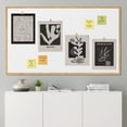 thumbnail image 3 of PixonSign Adhesive Posters Black & White Mid-Century Plants Wall Arts, Set of 4 Abstract Floral Botanical Illustrations Canvas Prints, Nature Wilderness Wall Décor for Home Decor - 11"x14", 3 of 5
