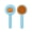 Blue, variant on BESTSKY 2Pcs Cat Brush, Gentle Massage Dog Brush, High-Performance Cat Stuff,Multicolor