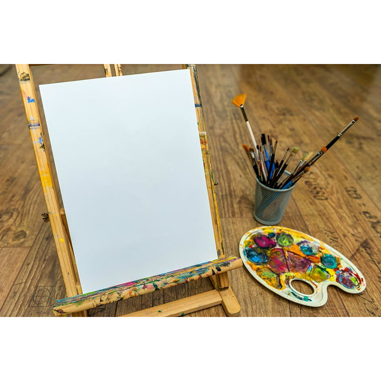 Artlicious Canvas Panels 24 Pack - 5x7 Super Value Pack- Artist Canvas Boards for Painting