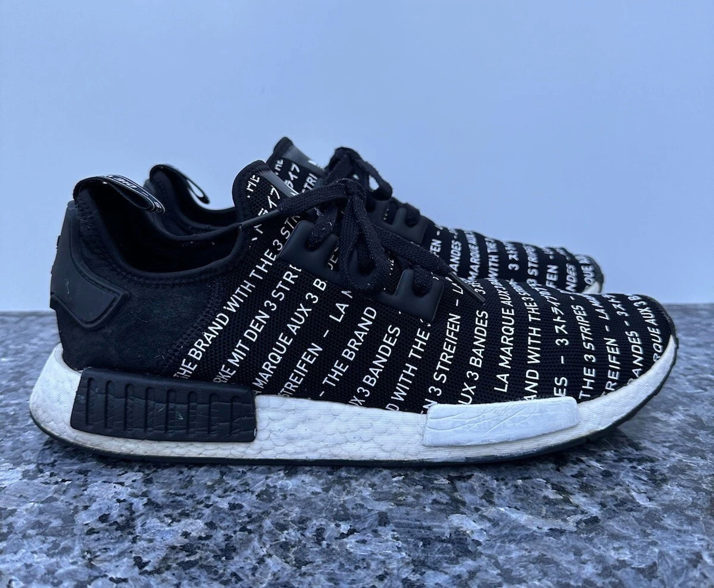 Adi - das NMD R1 Blackout 3 Three Stripes Mens Size 13 S76519 | Walmart en  lnea