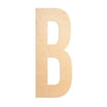thumbnail image 5 of 18 In. Letter F, Unfinished Market Monogram Wood Letter. For your DIY Decor such as Door Hanger, Wall Decor, Alphabet for Birthday, Wedding (F), 5 of 29