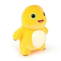 HavenCo Adorable Yellow Plush Dinosaur Toy for Kids, Soft Stuffed Animal Doll, Perfect Birthday Gift, Cuddly Companion, Nailong Design, 8 Inches Tall