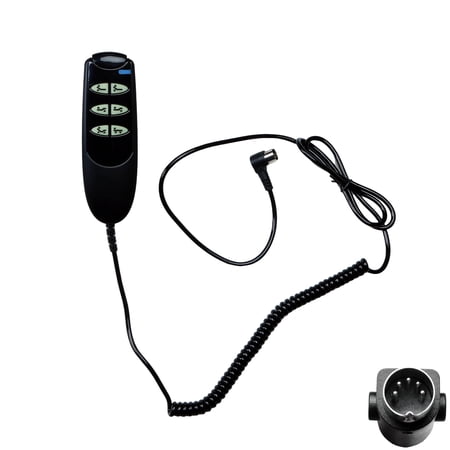6 Button 5 Pin Remote Control Handset for Electric Drive Hospital Beds