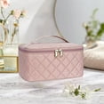 thumbnail image 3 of KoiLife Makeup Organizer Bag with Handle Multi-Pocket Makeup Bag Portable Makeup Travel Bag Makeup Bag for Travel or Home Travel Cosmetic Organizer with Compartments 11×5×6" for Daily Use Traveling, 3 of 5