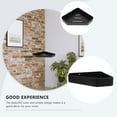 thumbnail image 3 of AURARMLET Estante De Negro Para Y Cocina Con Montaje En Pared, 3 of 8