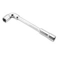 thumbnail image 4 of Chrome Plated Lshaped Pipe Socket Wrench Car Repair Tool Hexagonal Spanner 8Mm Fangkenuo, 4 of 5