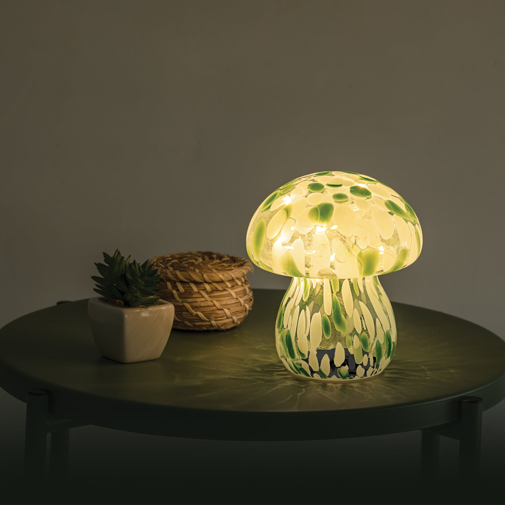 SomAbito Glass Globe Mashroom 3D 3点セット SomAbito Glass Globe Mashroom 3D 3点セット