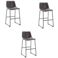 thumbnail image 1 of Heavenly Collection Counter Stool 26" Set of 3, 1 of 6