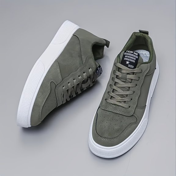 Sneakers, Men's Skate Shoes 2026 Spring New Arrival, Comfortable, Fashionable, Versatile Sports Shoes for Men,Korean Style Casual Shoes with Upper, Breathable Soft Sole