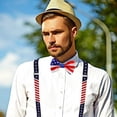 thumbnail image 3 of LABSERRON 1 Set Independence Day Bow Tie and Strap Clip Theme Parties in Assorted Color, 3 of 7