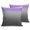 Purple, variant on Throw Pillow Covers 18x18 Inch Set of 2 Ombre Grey Blue Decorative Pillows Cushion Case Soft Square Pillowcases Gradient Stripes Throw Pillows for Couch Sofa Bed Chair Home Decor