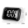 Alarm Clock LED Large Screen Intelligent Digital Alarm Clock With