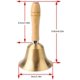 thumbnail image 2 of Campana de mano de madera, campana de mano de Hotel de cena de recepción escolar de 8CM JFHHH pequeña, 2 of 5