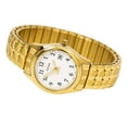thumbnail image 2 of PXT586 Women's Gold Tone Stainless Steel Expansion Band Watch, 2 of 4