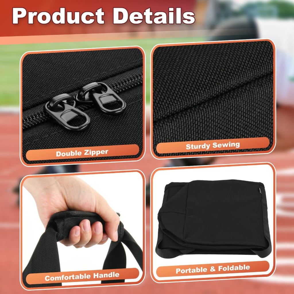 Athletic Equipment Storage Bag Suitable for Track and Field Starting Hurdles Oxford Fabric Measurements 39x16.9x6.3inch
