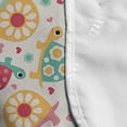 thumbnail image 4 of Turtle Microwave Oven Cover, Pre- Themed Cartoon Design Happy Turtle in Random Alignment, Water Resistant Organizer with Pockets for Kitchen, 36" x 12", Multicolor, by Ambesonne, 4 of 4