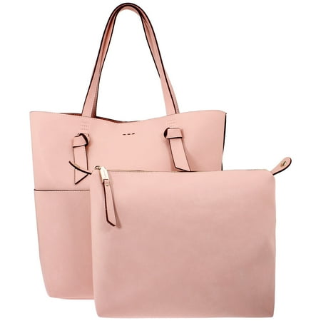 Splendid Bodega Knot Ladies Large Leather Tote 4BOD24VG-BLS