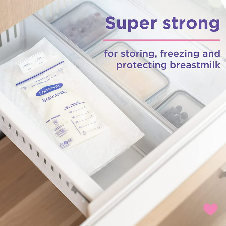 Dr. Brown's Breastmilk Storage Bags for Freezing and Storing - 100ct