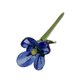 thumbnail image 5 of Mini flor de cristal, figura floral, adorno de flor artificial para mujeres, niñas y mamás. Azul profundo, 5 of 9