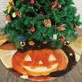 thumbnail image 4 of Christmas Tree Skirt 36" Halloween Pumpkin Cute Black Cat (44) Xmas Tree Skirts Mat for New Year Holiday Christmas Party Decorations, 4 of 5