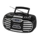 thumbnail image 1 of Boombox Bluetooth Retro Edge Negro con Reproductor de CD/Cassette y Radio Estéreo AM-FM, 1 of 5