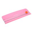 thumbnail image 1 of Unique Bargains 12 Inch Paper Cutter, A4 Size Portable Paper Trimmer Slicer Scrapbooking Tool with Cutter Head Blade, Pink, 1 of 7