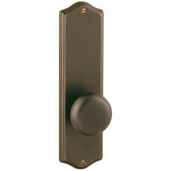 4 in. Center to Center Cabinet Edge Pull, Oil Rubbed Bronze