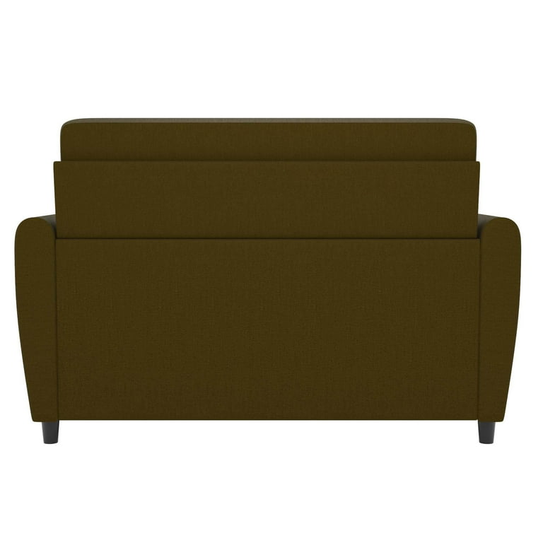 Novogratz brittany sleeper sofa shop with memory foam mattress