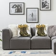 thumbnail image 3 of COMIO  Set of 2 Summer Throw Pillow Covers Outdoor Sunflower Butterfly Green Boots Bicycle Colorful Decorations Home Decor for Garden Couch Sofa Living Room Bedroom, 3 of 6