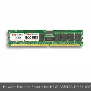 Hewlett Packard 9000 Series - DMS Compatible/Replacement for Hewlett Packard Enterprise AB542A 9000 rp3410-2 256MB DMS Certified Memory DDR PC2100 266MHz ECC/Reg. 32x72 CL2.5 2.5v DIMM - DMS