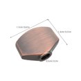 thumbnail image 2 of unbranded 6Ud Pomo Para Afinador De Guitarra Con Acabado Metálico Marrón Para Reemplazo Sin Modificaciones, 2 of 7