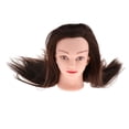 thumbnail image 1 of Cabeza de maniquí de 24,8 pulgadas, maniquí para peinar el cabello, cosmetología, cabeza de muñeca, peluquería marrón jinwen cabezas de maniquí de cabello, 1 of 8