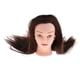 thumbnail image 1 of Cabeza de maniquí pelo de fibra sintética 24,8 pulgadas pelo largo estilo cosmetología muñeca marrón Yuyangstore cabezas de maniquí de cabello, 1 of 8