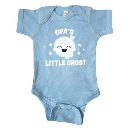 

Inktastic Cute Opa s Little Ghost with Stars Gift Baby Girl Bodysuit