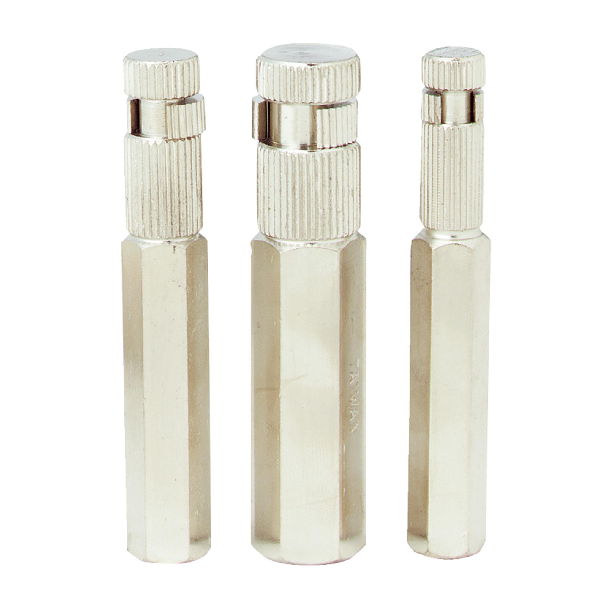 Jones Stephens J40054 0.37, 0.5 & 0.75 in. Nipple Extractor Set